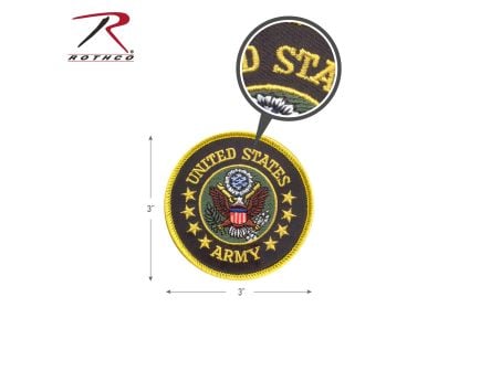 Rothco Us Army Round Patch
