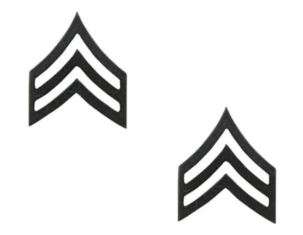 Rothco Sergeant Polished Insignia - Subdued