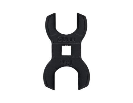 Wheeler 30mm x 1-5/16" Barrel Nut Crowfoot Wrench, Black