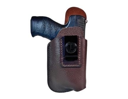1791 Gunleather Fair Chase Glock G19/G19X/G23 Size 4 IWB Holster Right Deerhide Leather, Brown