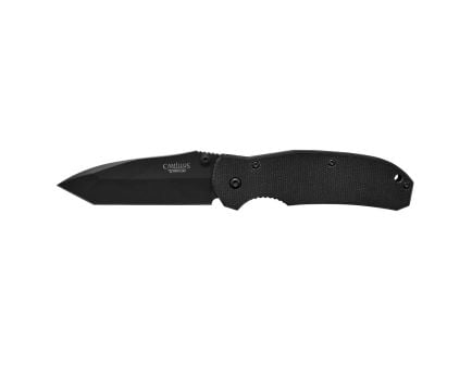 Camillus Tanto 2 Folding Tanto Knife, Black - CAM-18673