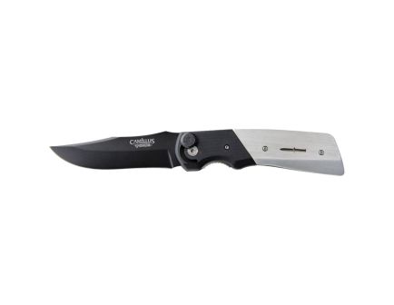 Camillus Cuda Bolt Folding Clip Point Knife, Silver - CAM-19080