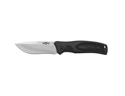 Camillus Western Black River Fixed Blade Drop Point Knife, Black - CAM-19232
