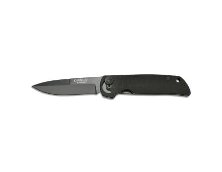 Camillus Cuda Mini Folding Drop Point Knife, Black - CAM-19637