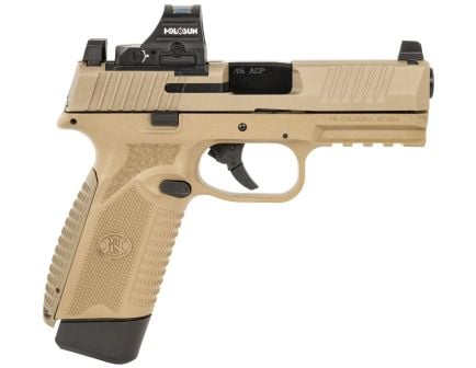 FN America 545 MRD .45 ACP 4.10" 15rd Pistol w/407c, Flat Dark Earth - 66-101918