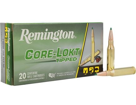 Remington Ammunition 7mm-08 Rem 140gr Core-Lokt Tipped 20rds - R20039