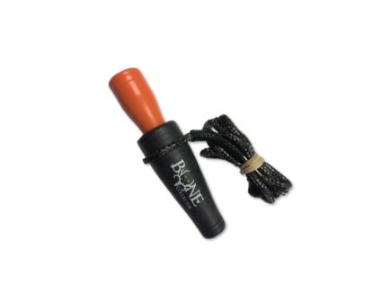 Bone Collector Distressed Rabbit Call, Black/Orange