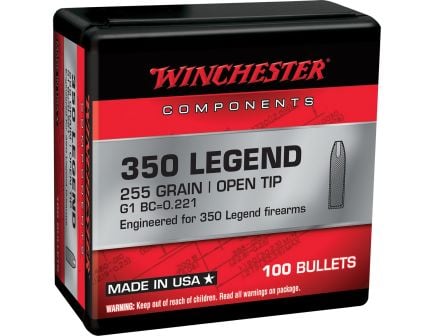 Winchester .350 Legend OT Rifle Bullet, 255 gr 0.357" 100rds