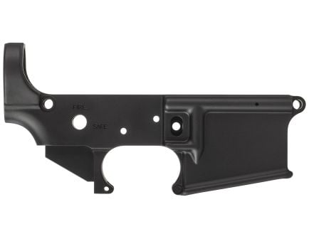 Primary Weapons Systems Mod 1-M/MK1 Pro Stripped Lower Receiver, Black - M100SM11-1F