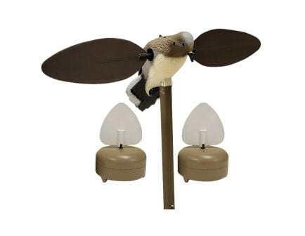 Mojo Outdoors Voodoo/2 Flock A Flickers Flicker Decoy, Brown/White