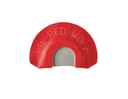 Johnny Stewart Lil Red Wolf Howler Wolf Diaphragm Call, Red
