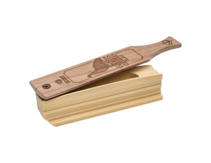HS Strut Suzie Snood Turkey Box Call, Walnut