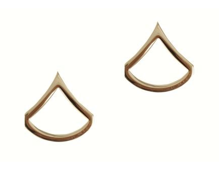 Rothco Private First Class Polished Insignia - Gold