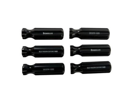 Brownells L5 Molded Plastic Tool Handle, Black Pack of 6