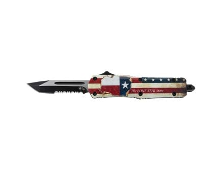 Templar Knife Gen 2 Large Texan OTF Knife Tanto, Texas Flag