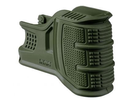 FAB Defense MOJO Improved Mag-Well with Replaceable Grips, OD Green - FX-MOJOG