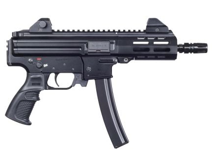 Global Defense SA-9 9mm 6.50" AR Pistol, Black - GDSA9BK98