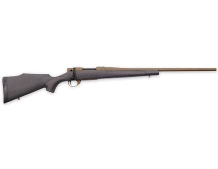 Weatherby Vanguard Weatherguard 22" 7mm-08 Rem 5rd Rifle, Burnt Bronze w/Bronze Webbing - VWB7M8RR2T
