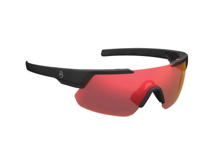 Magpul Defiant Polarized Eyewear, Black/Gray/Red