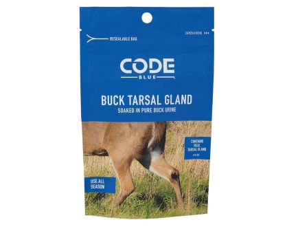 Code Blue Buck Tarsal Gland Soaked-In Pure Buck Urine, 2 fl oz