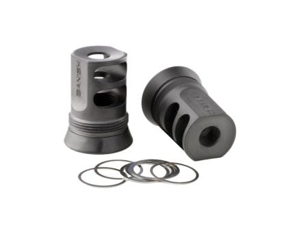 Banish 30-Gold Muzzle Brake 1/2-28, Black
