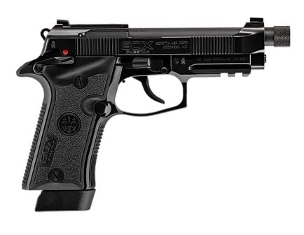 Beretta 80X Cheetah Tactical Urban 4.4" Threaded Barrel .380 ACP 15rd Pistol, Black - J80XTU15