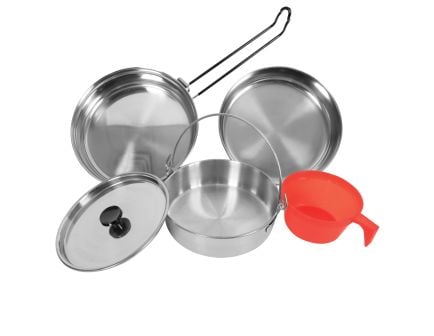 Rothco 5 Piece Stainless Steel Mess Kit