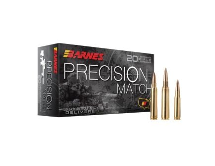 Barnes Precision Match .223 Remington 77 gr OTBT 20rds
