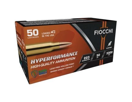 Fiocchi Hyperformance .223 Remington 50 gr JHP 20rds