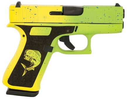 Glock G43X Subcompact 9mm 3.41" 10rds, Mahi Frame & Slide