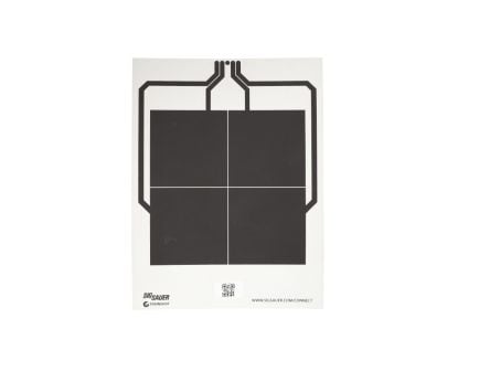 Sig Sauer T300 4-Square Target, Black/White