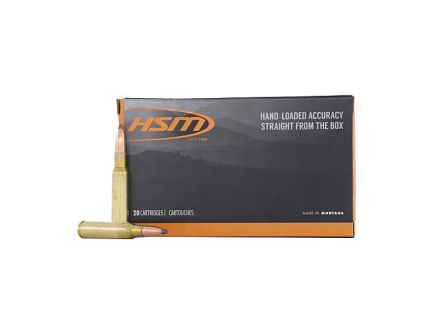 HSM Ammunition 7x57mm Mauser 140 gr JSP 20rds