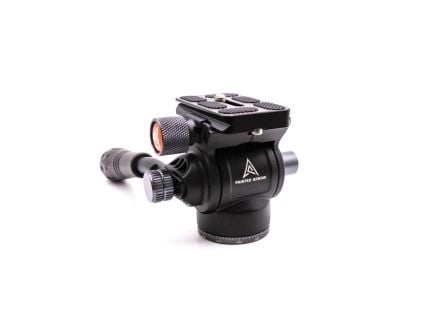 Painted Arrow FH1 3" x 2.50" x 2.50" Ultralight Micro Fluid Head, Black