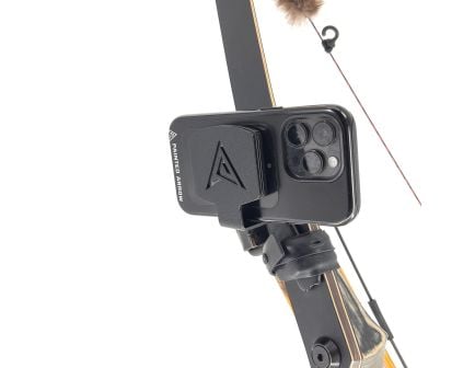 Painted Arrow TRAD-Pro Left Hand Magnetic Smart-Phone Mount, Black