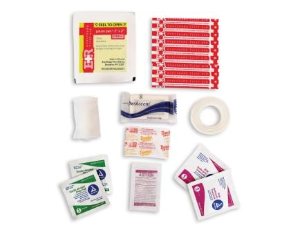 Military Zipper First Aid Kit Contents