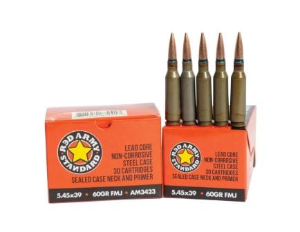 Red Army Standard 5.45x39mm 60 gr FMJ 30rds