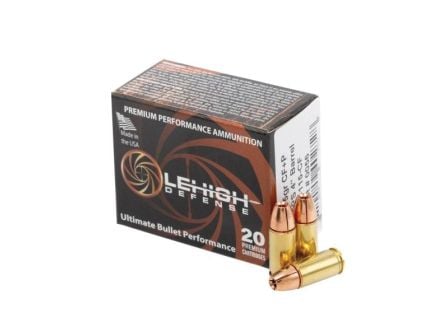 Lehigh Defense 9mm 115 gr Controlled Fracturing 20rds