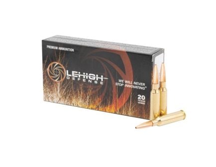 Lehigh Defense 6.5 Creedmoor 130 gr CFS 20rds