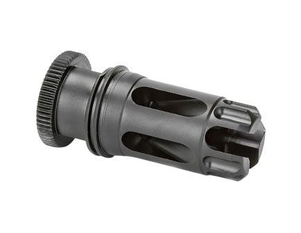 Griffin Armament Dual-Lok Flash Compensator 1/2-28, Black