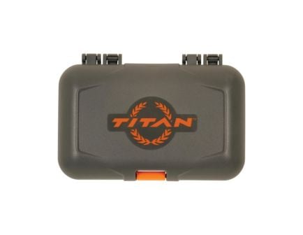 Titan Caddy 5.62" x 3.25" x 1.37" Broadhead Box, Gray/Orange