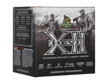 Hevi-shot Hevi-XII 20 Gauge 3" #2 1-1/4 Ounce 25rds
