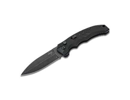 Boker Plus Intention II Dagger Auto/Folding Knife Drop Point, Brown