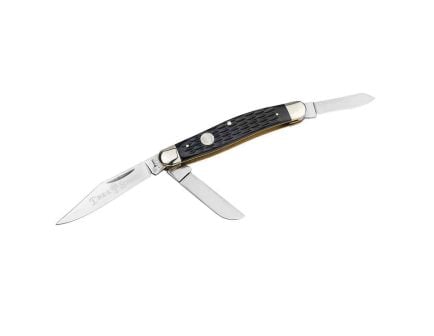 Boker Manufactory Traditional Series 2.0 Stockman Folding Knife Clip Point/Sheepsfoot/Spey, Black