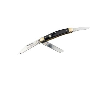 Boker Manufactory Traditional Series 2.0 Stockman Folding Knife Clip Point/Sheepsfoot/Spey, Brown