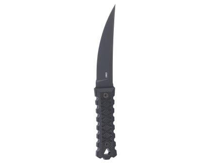 CRKT HZ4 Fixed Knife Trailing Point, Black
