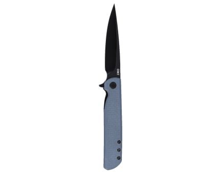 CRKT LCK + Liner Lock Folding Knife Drop Point, Gray