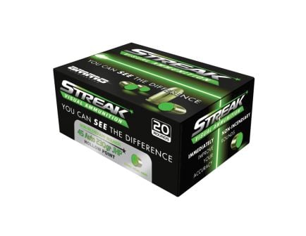 Ammo Inc Streak .45 ACP 230 gr JHP 20rds