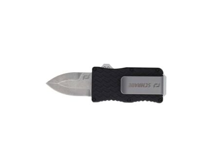 Schrade Mini Uproar OTF Dagger Knife, Black - 1135969