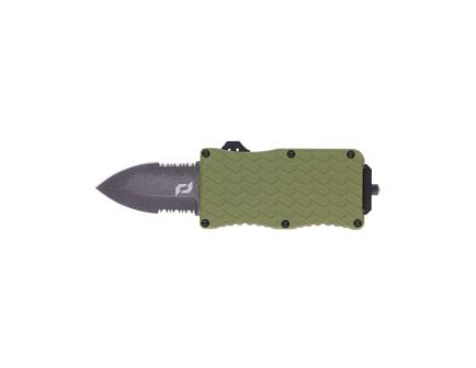 Schrade Mini Uproar OTF Dagger Knife, OD Green - 1159306