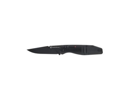 Smith & Wesson Special Ops Auto - Full Size Folding Knife Drop Point, Black